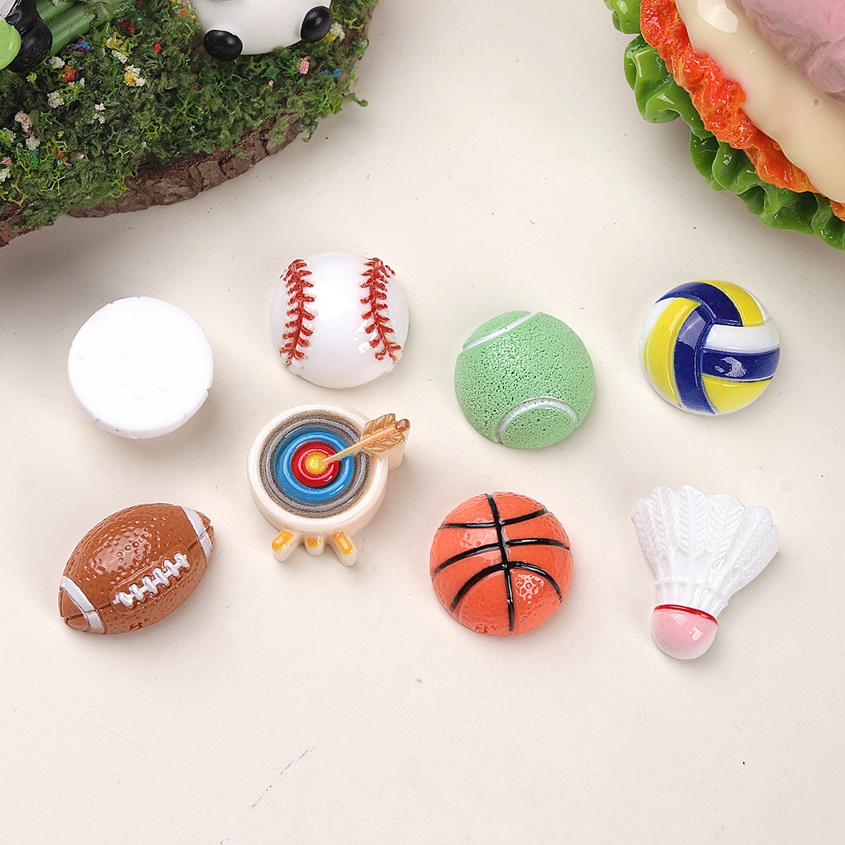 Sports Equipment That Starts With A - 20pcs Resin Sports equipment Rugby Football