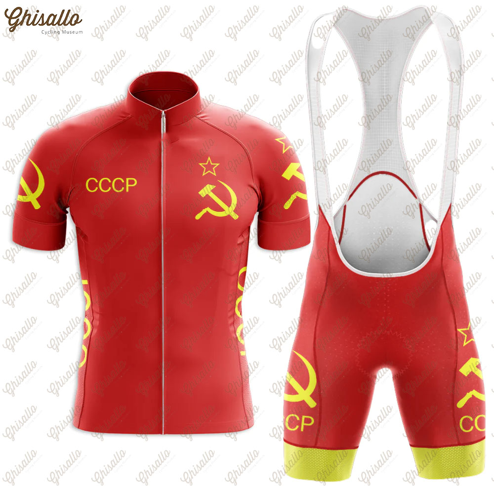 Red Retro Triathlon Team Cycli - đánh giá và giá Sports Equipment Kit